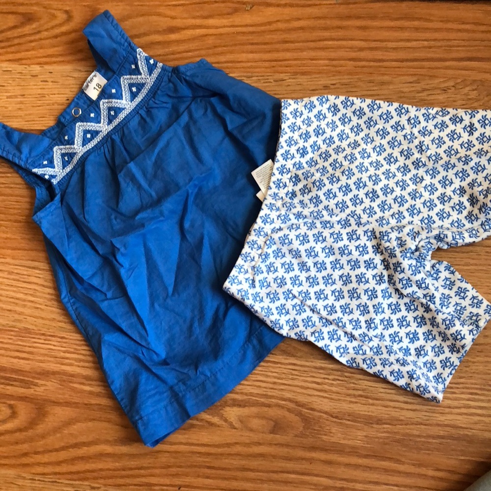 Carters 18 month short outfit
