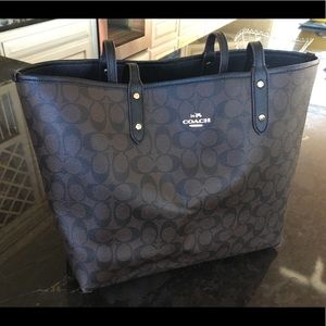 coach tote - reversible