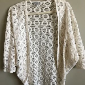 🌻 Cream colored summer cardigan 🌼