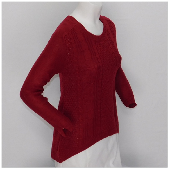 AMBIANCE, Hi-Lo Knit Sweater, size Large - Picture 2 of 8