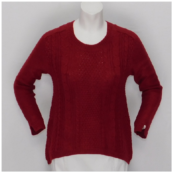 AMBIANCE, Hi-Lo Knit Sweater, size Large - Picture 3 of 8