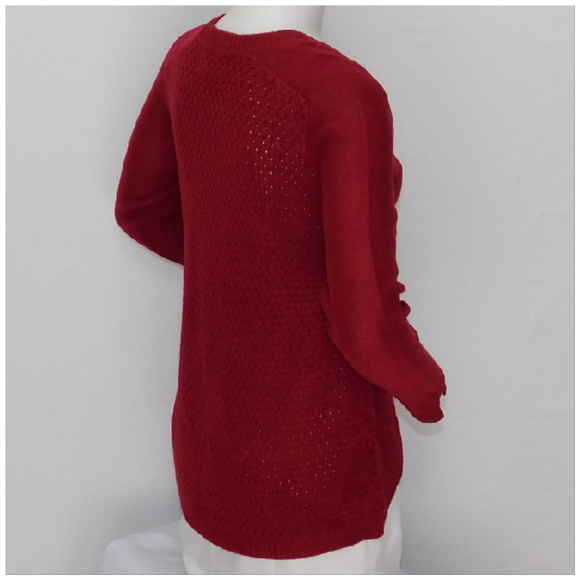 AMBIANCE, Hi-Lo Knit Sweater, size Large - Picture 5 of 8