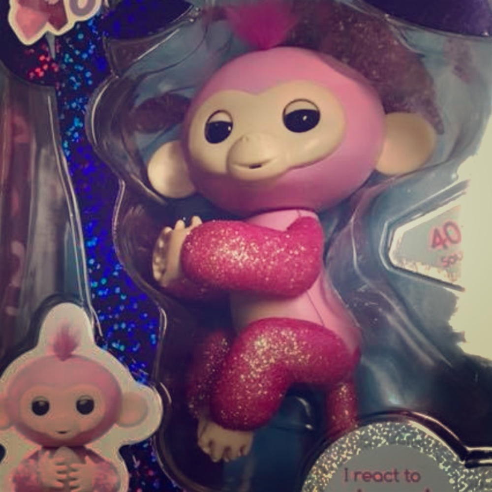 Glitter fingerling from amazon