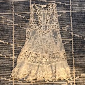 Lace tunic