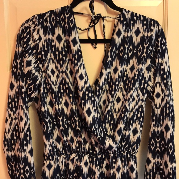 Three eighty two open back with tie romper - Picture 2 of 2