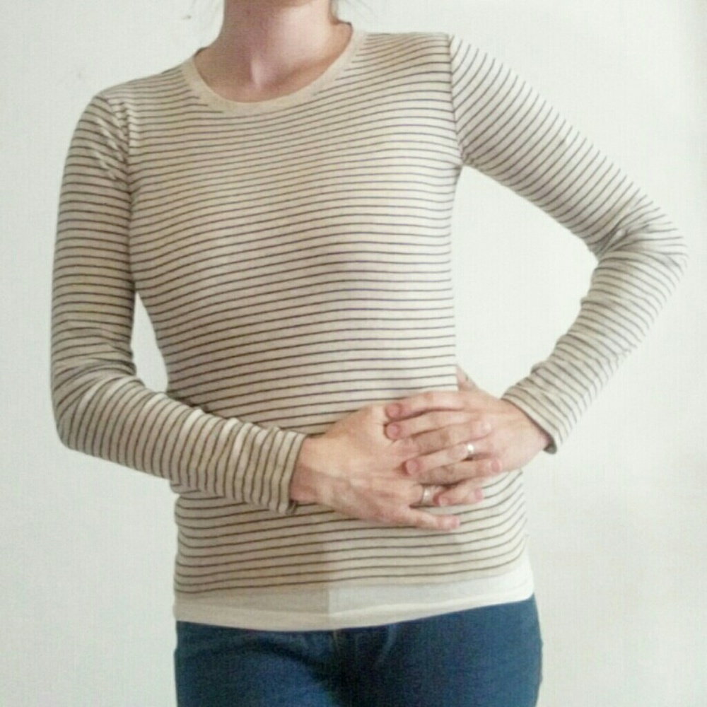 Gap "favorite" striped long sleeve shirt