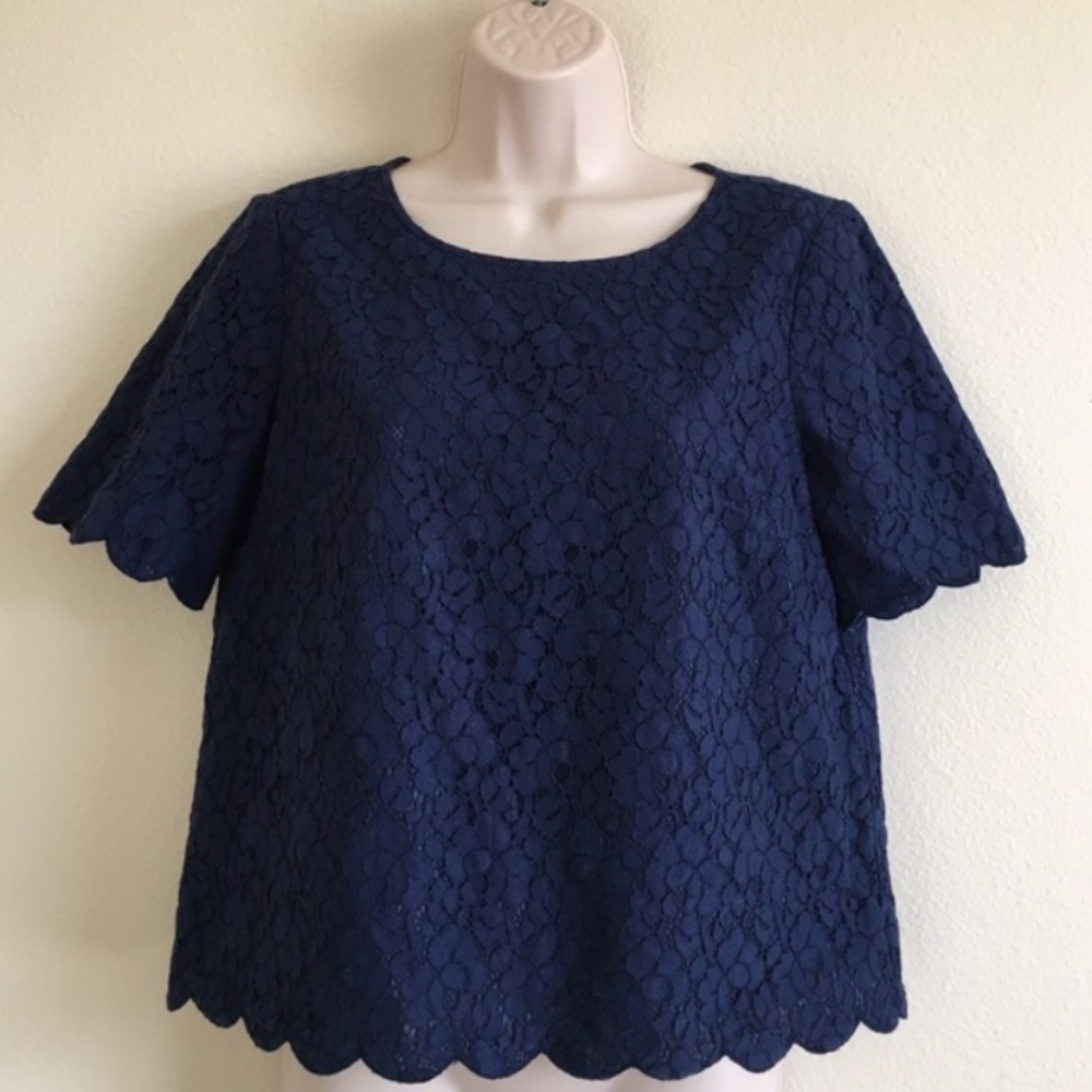 NWT Madewell Lace Bloom Top, S
