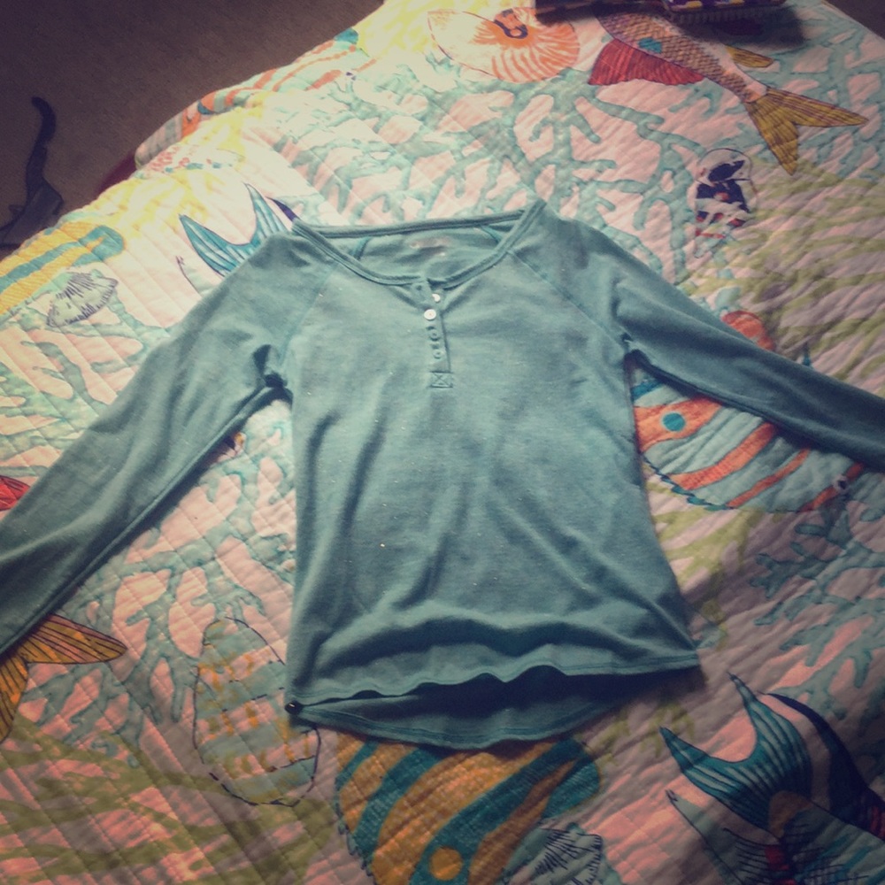 A blue kids shirt