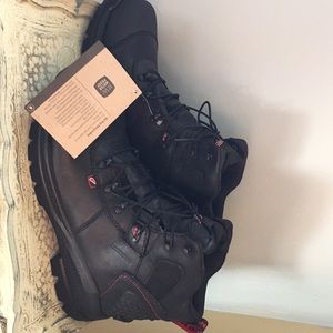 Red wing shoes work boots