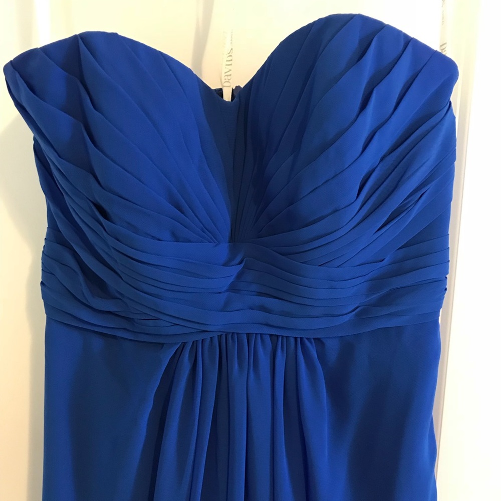 David’s bridal bridesmaid dress
