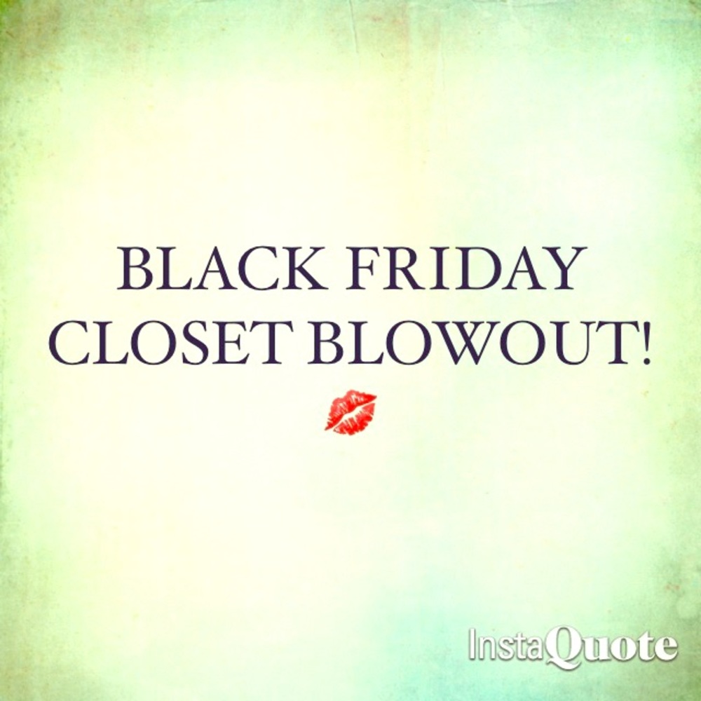 Black Friday sale!