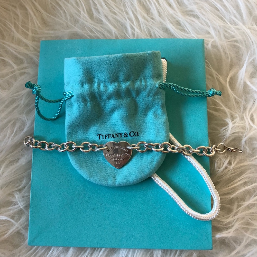 Tiffany & Co heart tag bracelet