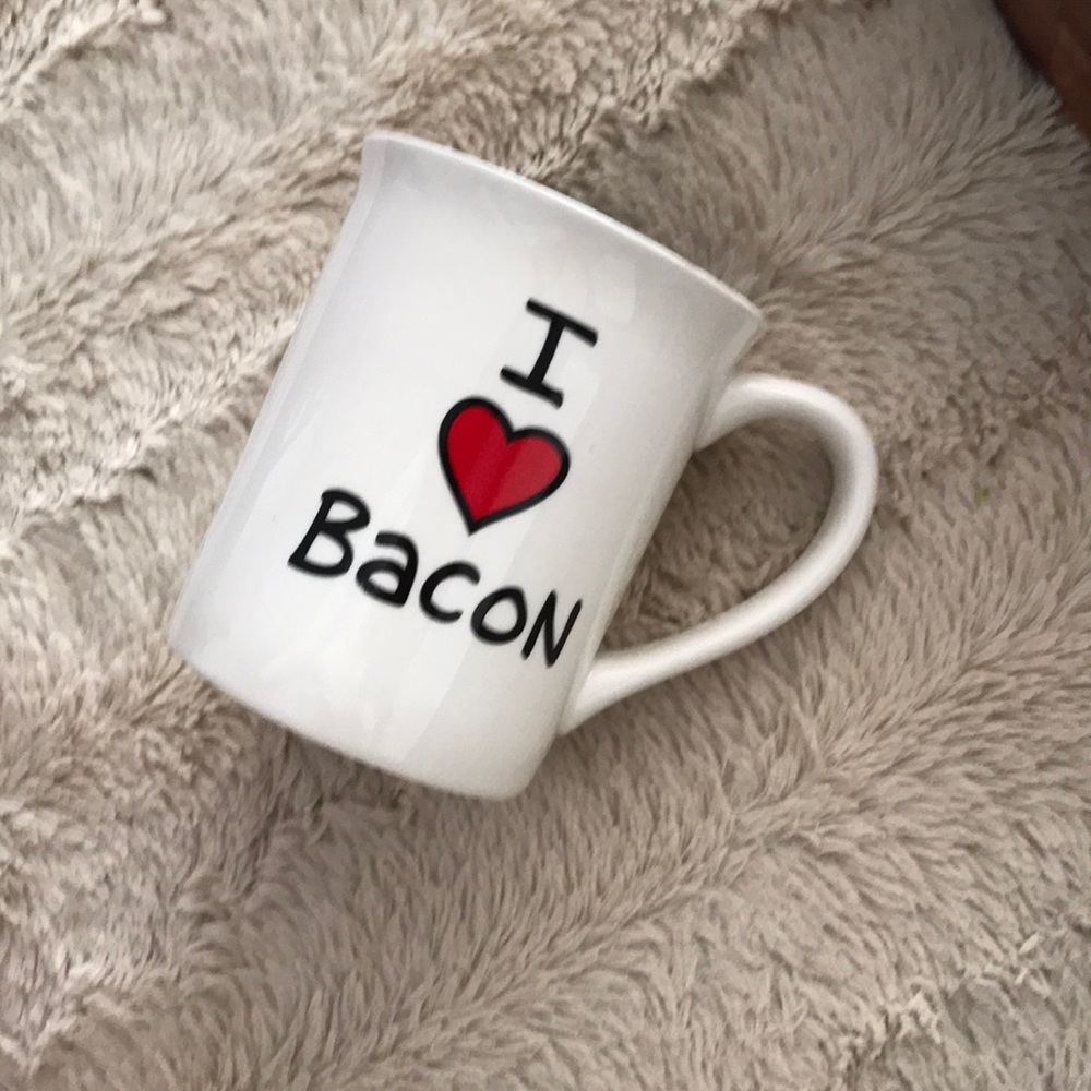 I love bacon mug