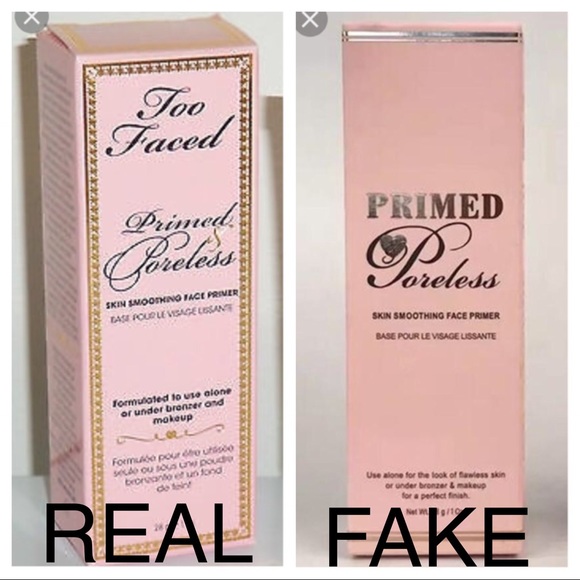 UPDATE! 7/20 Primed and Poreless real vs fake - Picture 2 of 6