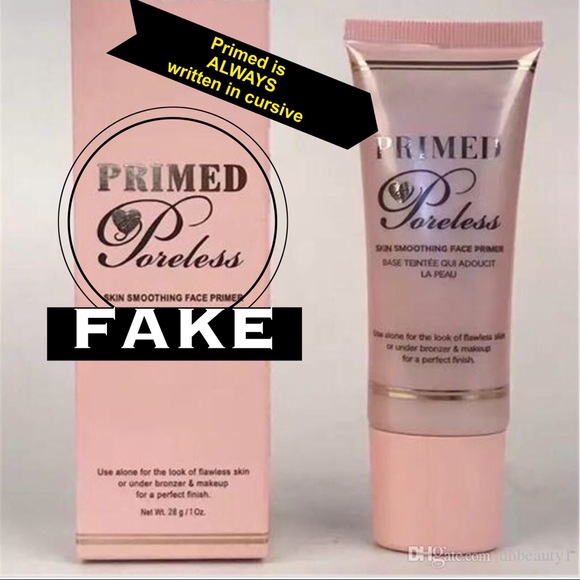 UPDATE! 7/20 Primed and Poreless real vs fake - Picture 4 of 6