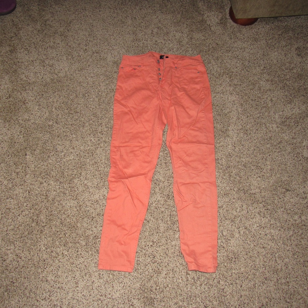 Rue21 Freedom Flex Orange High Waist Jeggings