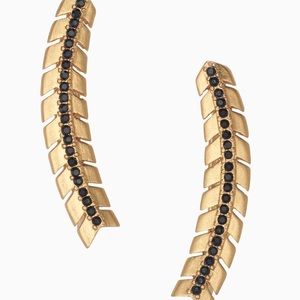 Stella&Dot Sample Item: Gilded Path Ear Climbers