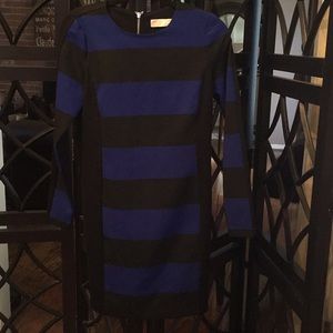 New-Micheal Michael Kors Dark Azurite Dress