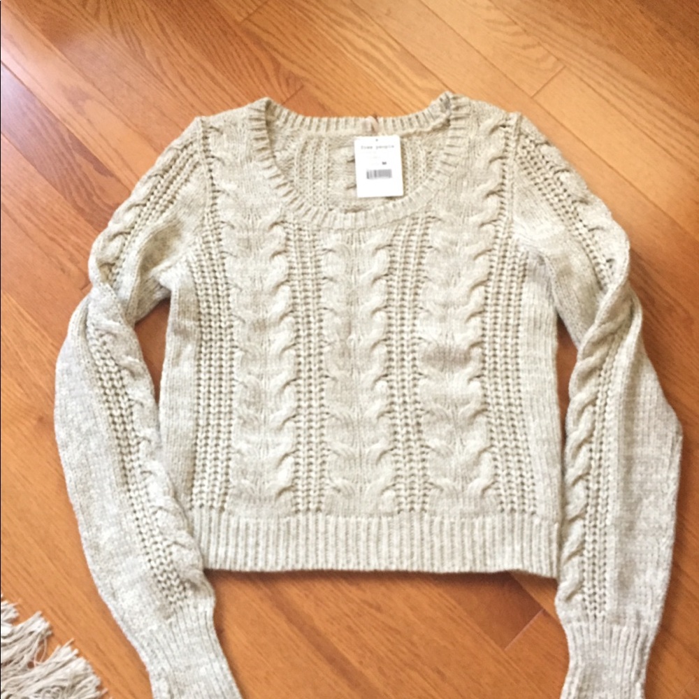 Free People Cotton Sweater