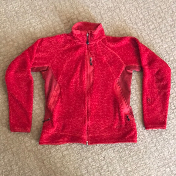 Patagonia Jackets & Blazers - Patagonia red zip up jacket