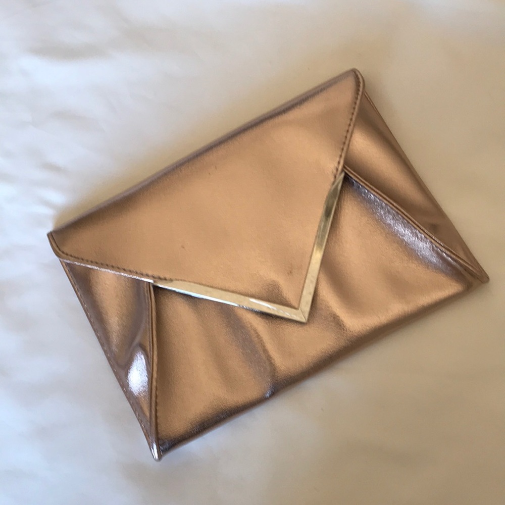 Rose Gold Fashion Clutch