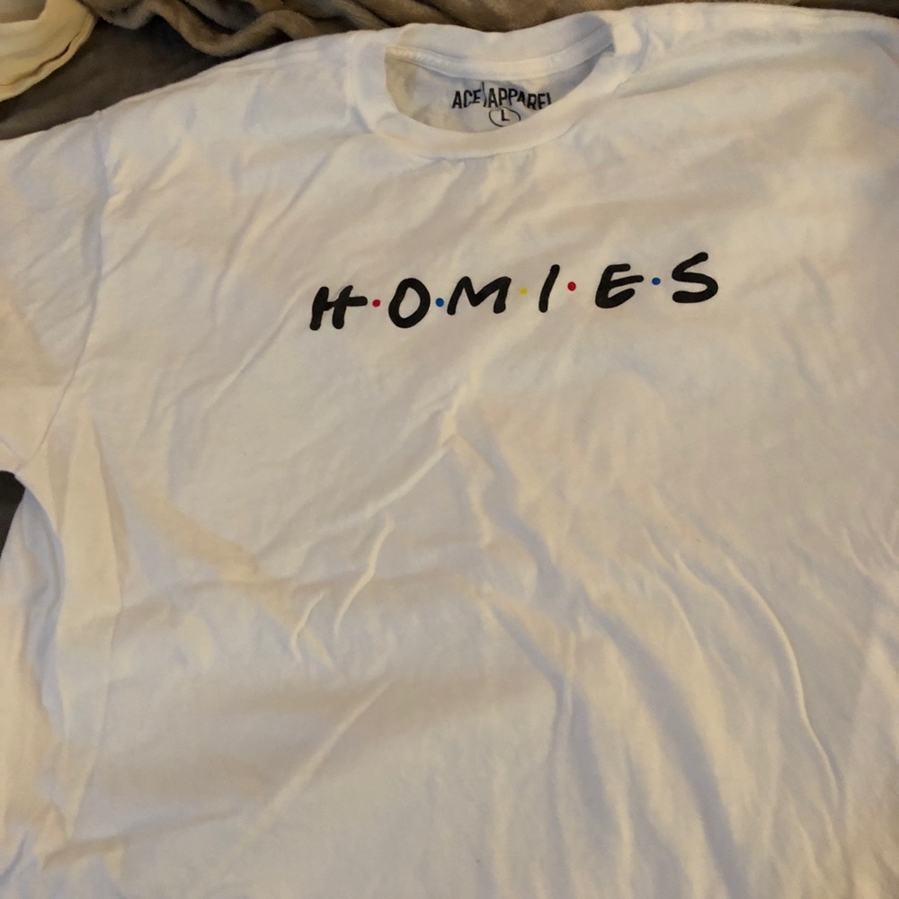 White T-shirt size Large