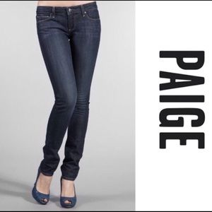 PAIGE low-rise skinny jeans