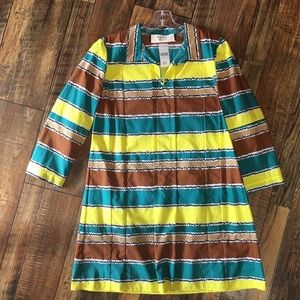 MARNI Graphic Striped Shirt-Dress 42/M/8 NEW!