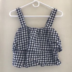 Madewell Gingham Top
