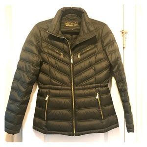 Michael Kors Down Jacket- Olive Green