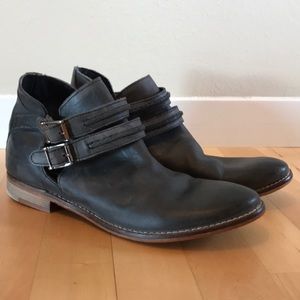 Free People Black Booties