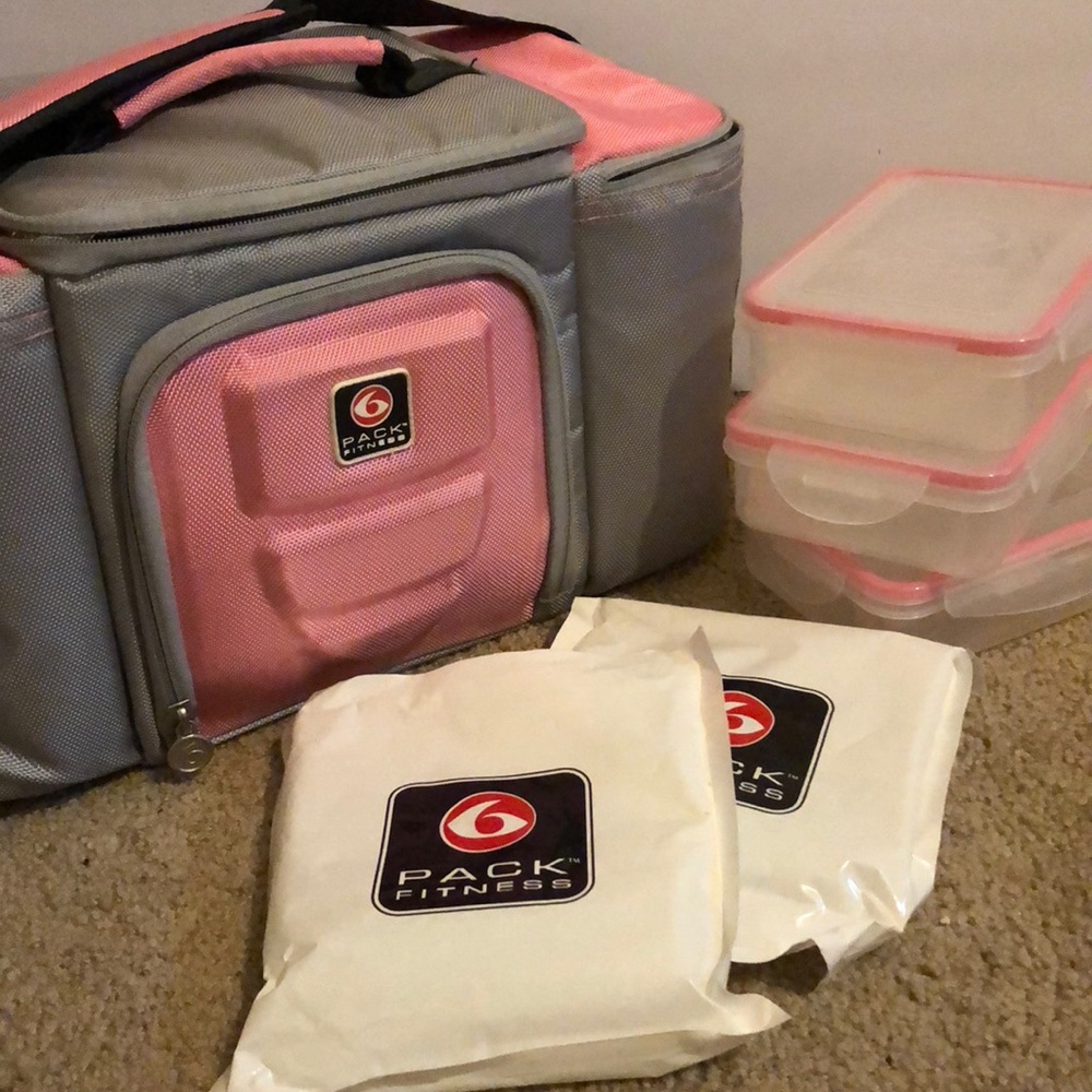 Six pack fitness lunch box