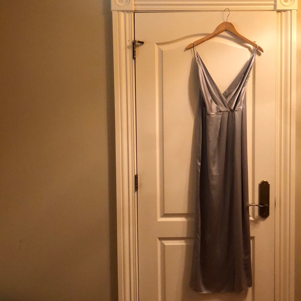 Olcay Gulson silver long dress