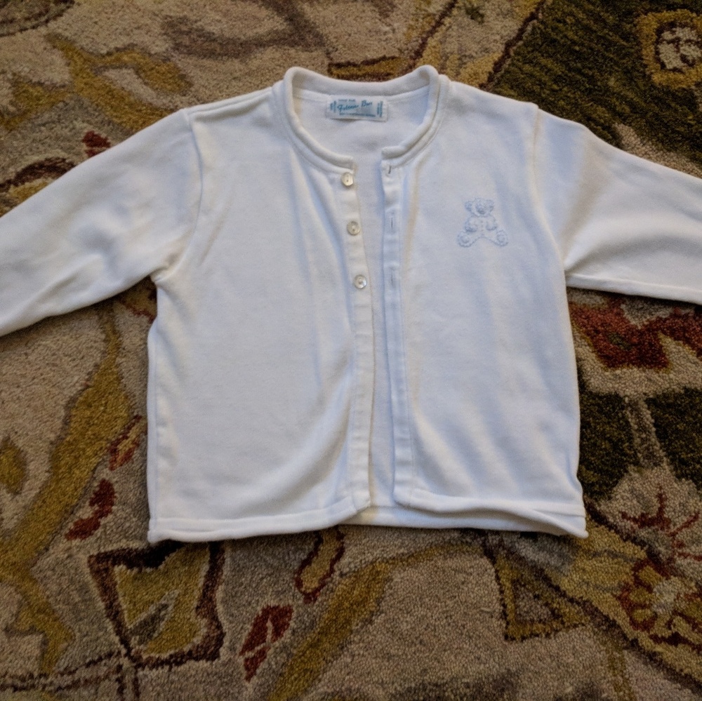 Little boys bear sweater