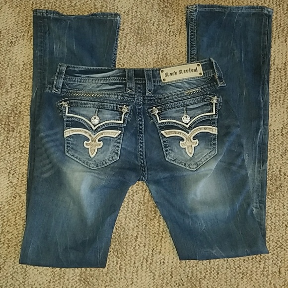 Rock Revival Denim - Rock Revival sz 29 x 33 Etty Boot Jeans