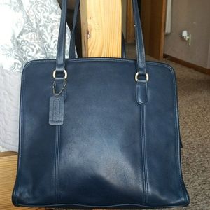 Coach Navy Blue Purse/Bag