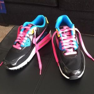 Nike Air Max in neon colors