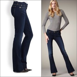 7 for all mankind Bootcut Crystal Pocket Jeans