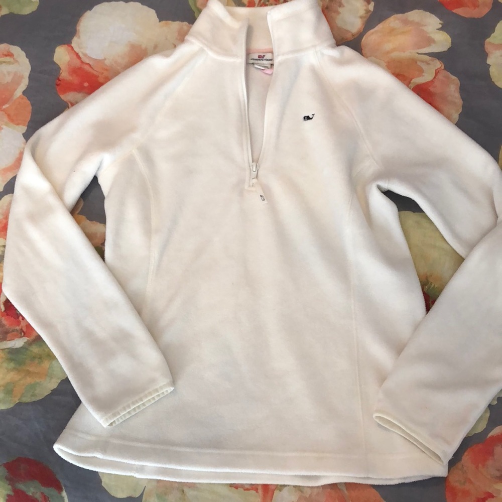 Quarter zip soft vineyard vines fleece