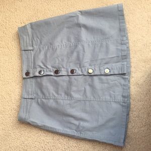 Blue buttoned down skirt (never worn)