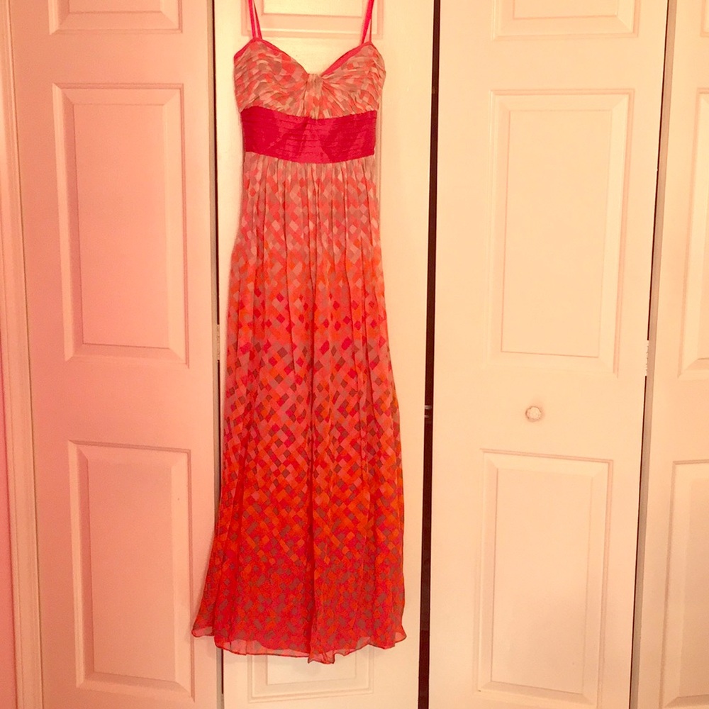 BCBG floor length dress