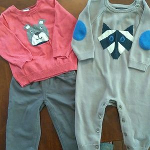 Baby GAP carters bundle. Boy 6-9, 6-12. Sweater