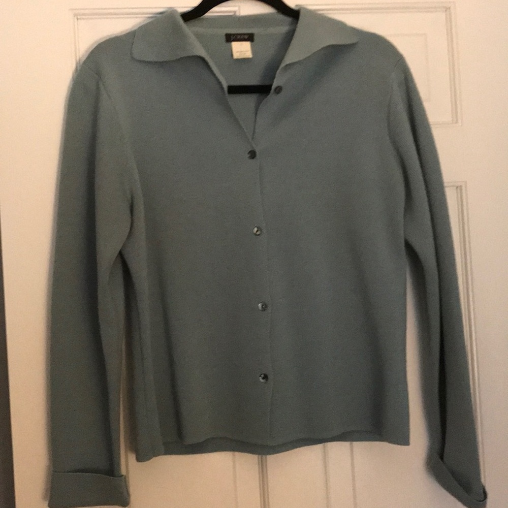 J Crew sweater jacket