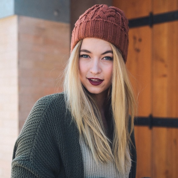 ✨ HP✨ ❗️One left❗️Camel color  Beanie - Picture 2 of 3