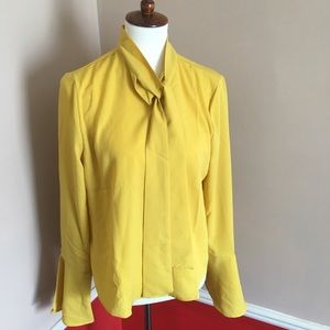 Women’s Chiffon Work Blouse with bell selves