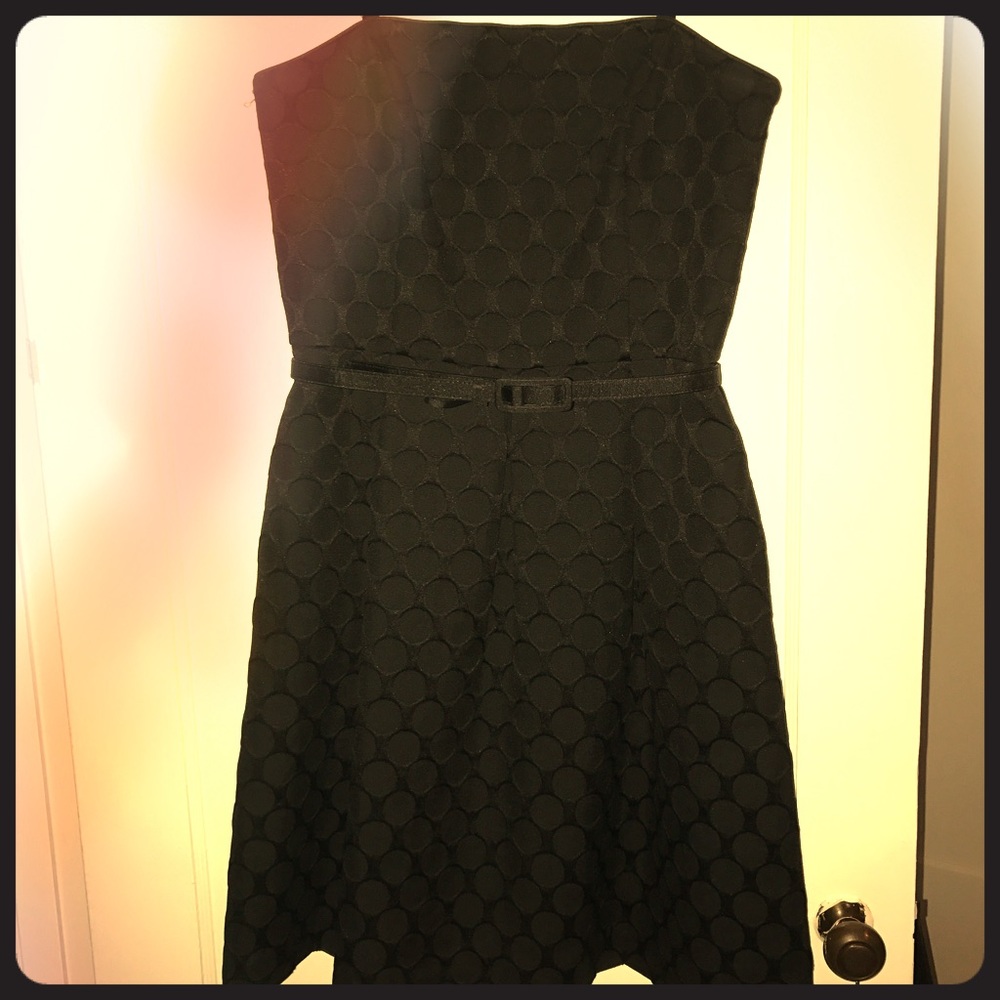 Black cocktail dress