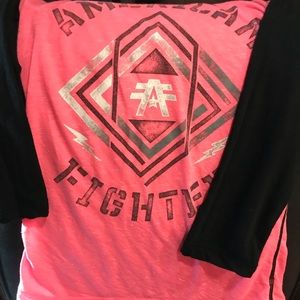 American fighter Small EUC. Hot pink