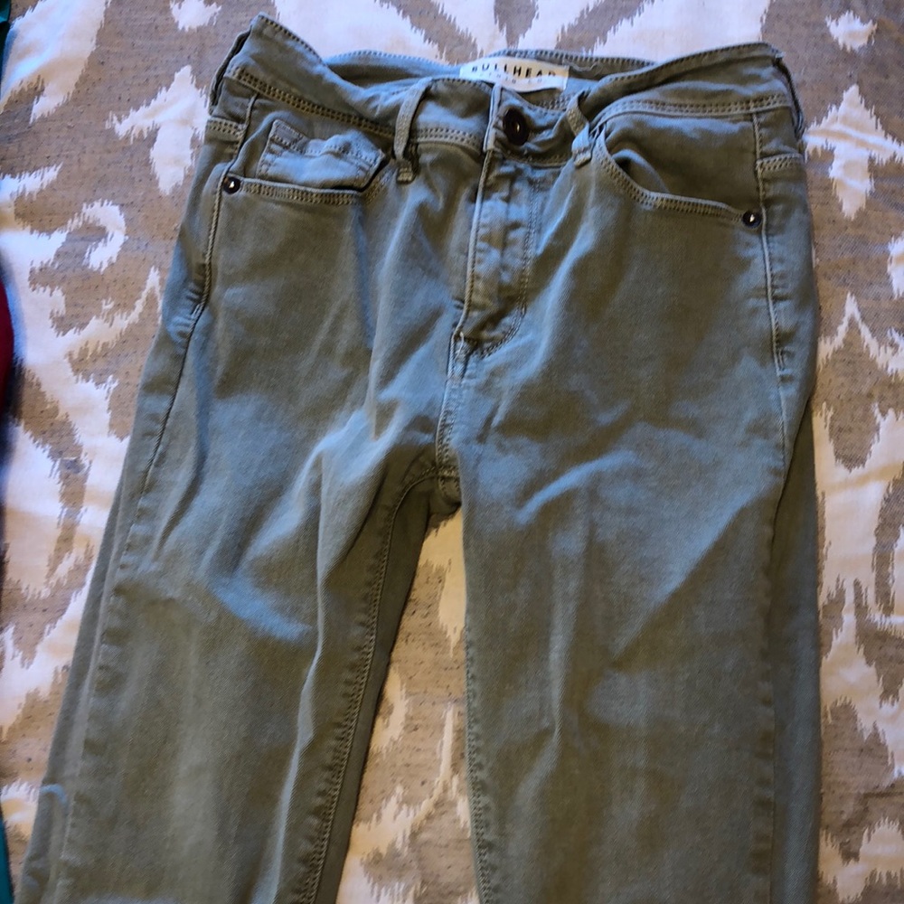 High rise jeans