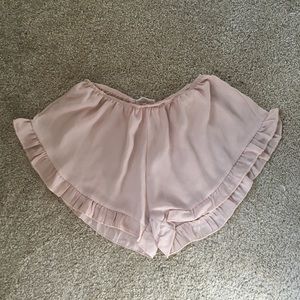 brandy melville chiffon vodi shorts