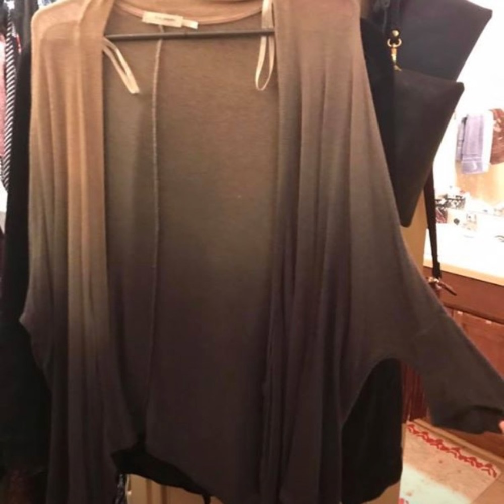 Ombré cardigan